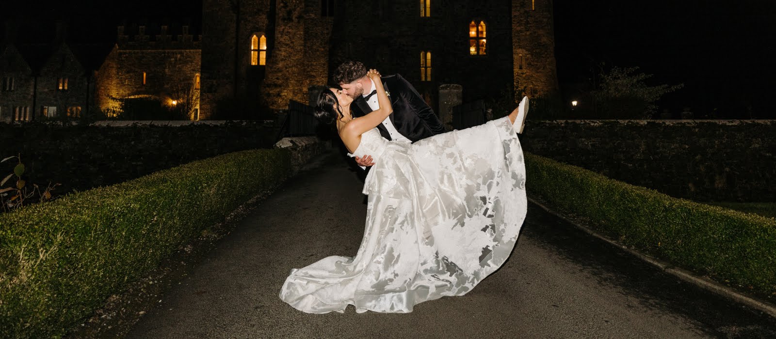 Real Weddings: Caroline and Dwayne’s fairytale wedding at Kildare’s Kilkea Castle