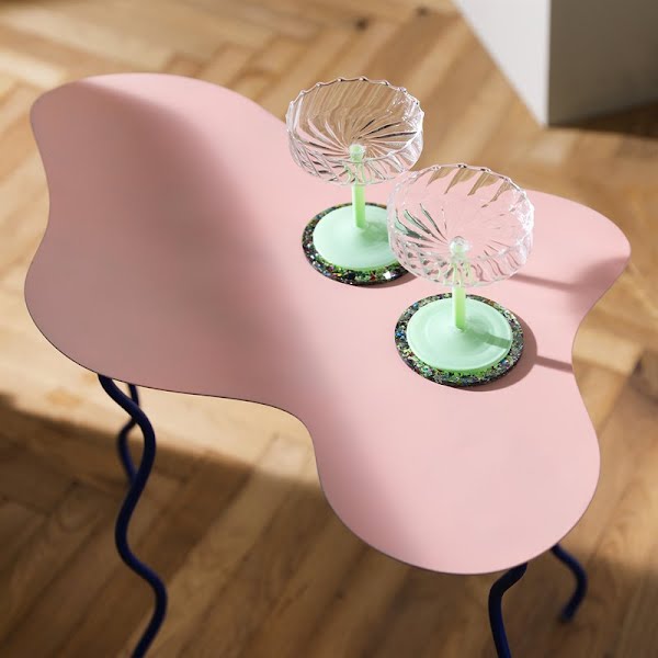 Mint Stemmed Coupe Glasses, €32.5, House of Indi