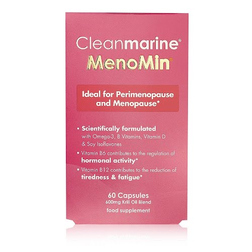 Cleanmarine MenoMin 60 Capsules, Was €30.99, Now €24.79