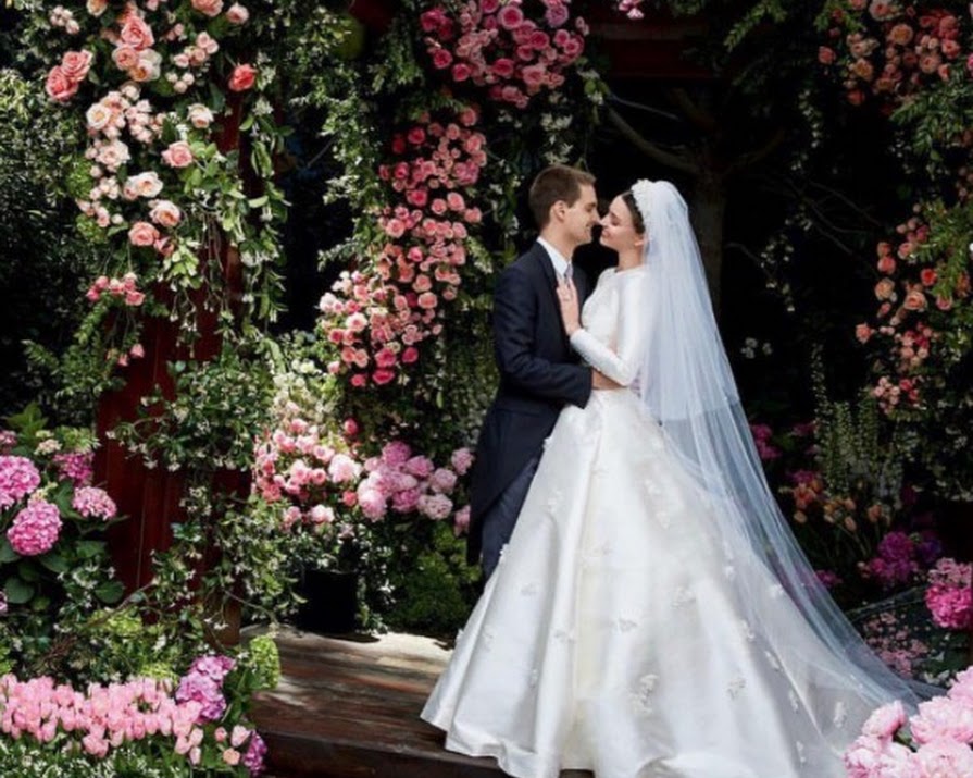 Miranda Kerr’s Wedding Dress Was Inspired By Grace Kelly