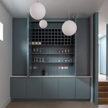 This Dublin 8 home creates calm thanks to hidden storage and a cool colour palette