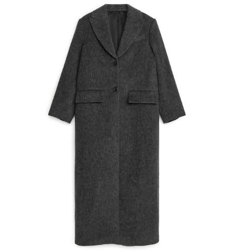Full-Length Wool Coat, €329