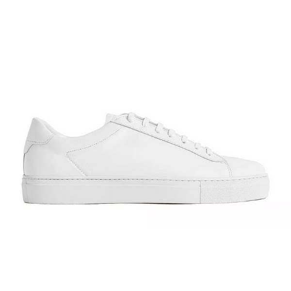 Reiss Finley Leather Trainers, €170