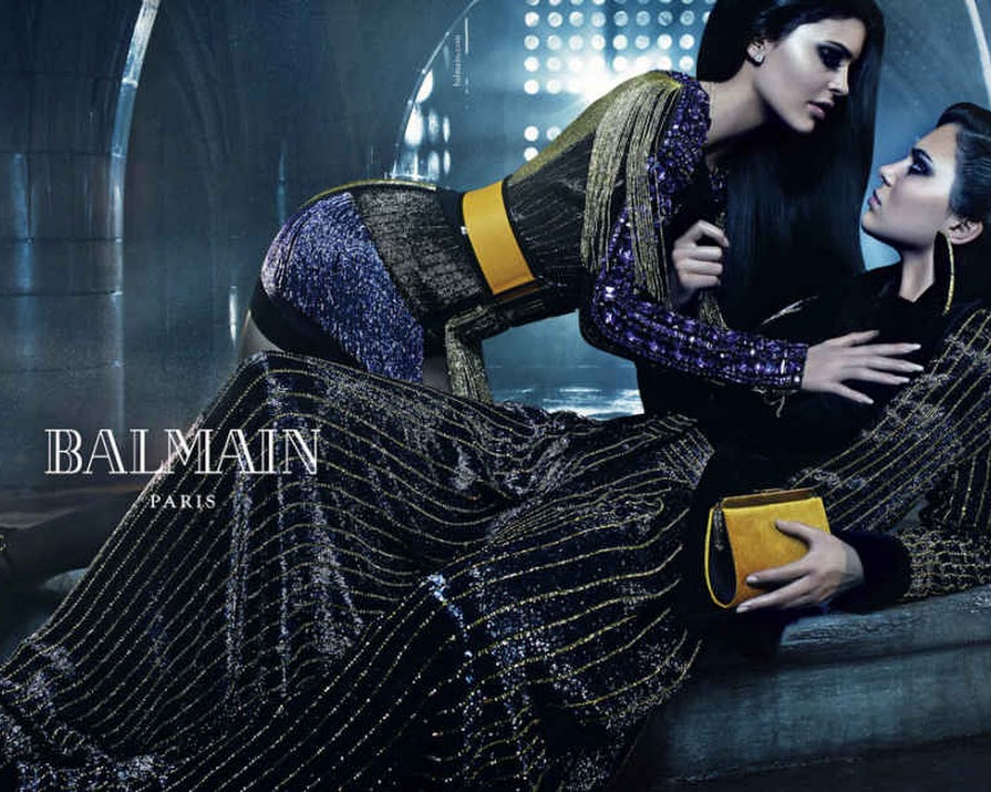 Balmain’s New Campaign Is All About The Jenner Sisters