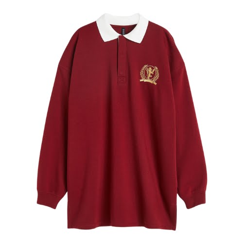 Embroidered Rugby Shirt, €27.99, H&M