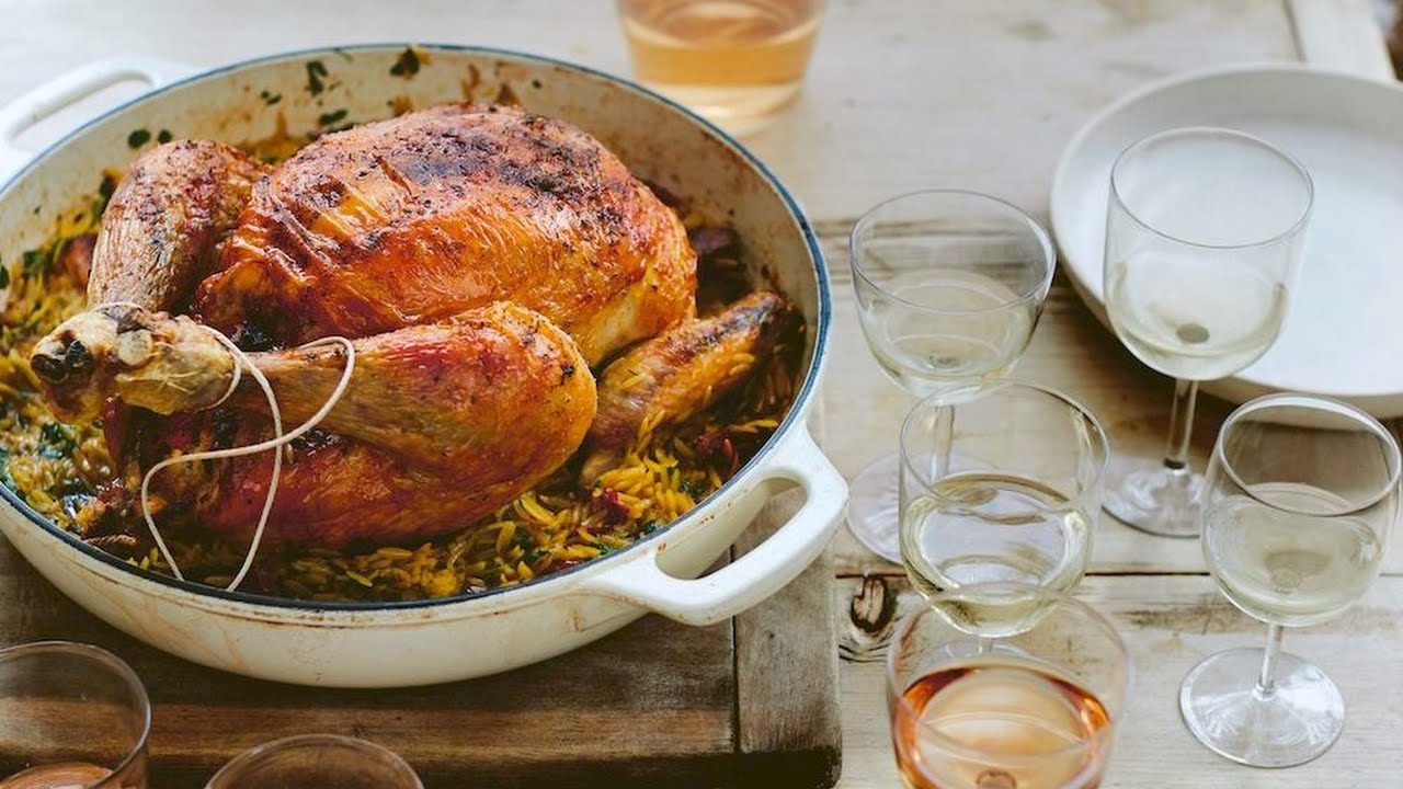 Sunday dinner sorted: Diana Henry's Stuffed Greek Chicken with Orzo | IMAGE.ie