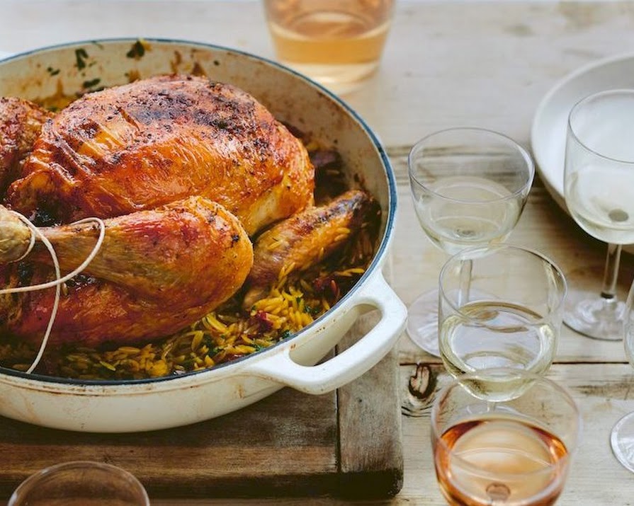 What to make this weekend: Diana Henry’s stuffed Greek chicken with orzo