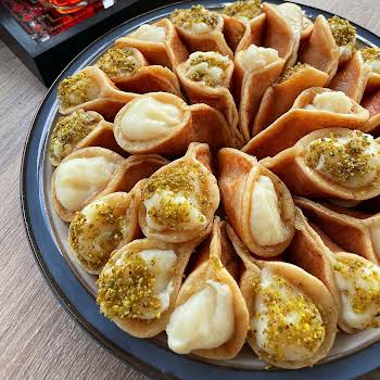 Atayef (a Middle Eastern pancake with a twist) – the winning recipe from innocent Ireland’s dairy-free cook off