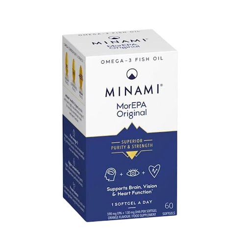 Minami MorEPA Original Omega-3 Fish Oils, €35.95