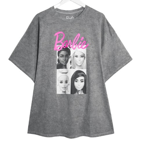 Black Stripe Oversize Boxy T-Shirt, €18