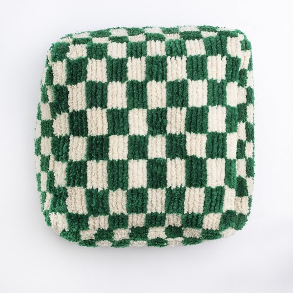 Moroccan Checkered Pouf Rectangle, €290