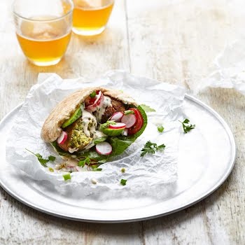 Supper Club: Traditional chickpea falafel pockets
