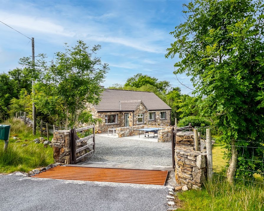 This stone-clad home set in a beautiful Galway valley is on the market for €350,000
