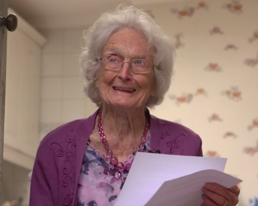 WATCH: 100-year-old Margaret Lynch writes emotional letter to her great-grandson