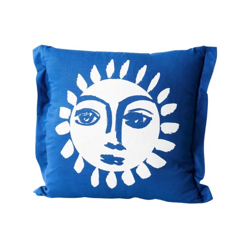 Glassette Single Sunne Cushion in Azure, £115