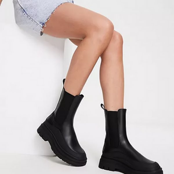 Antidote Chunky Chelsea Boots Black, €51.99, ASOS