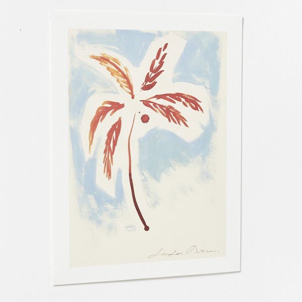 Stormy Palm Printed Wall Art, €42, Oliver Bonas