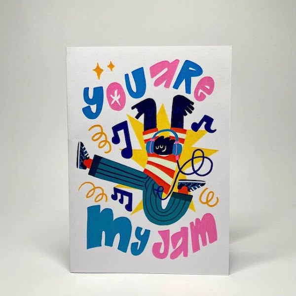 You Are My Jam Greeting Card, €4.50, We Make Good