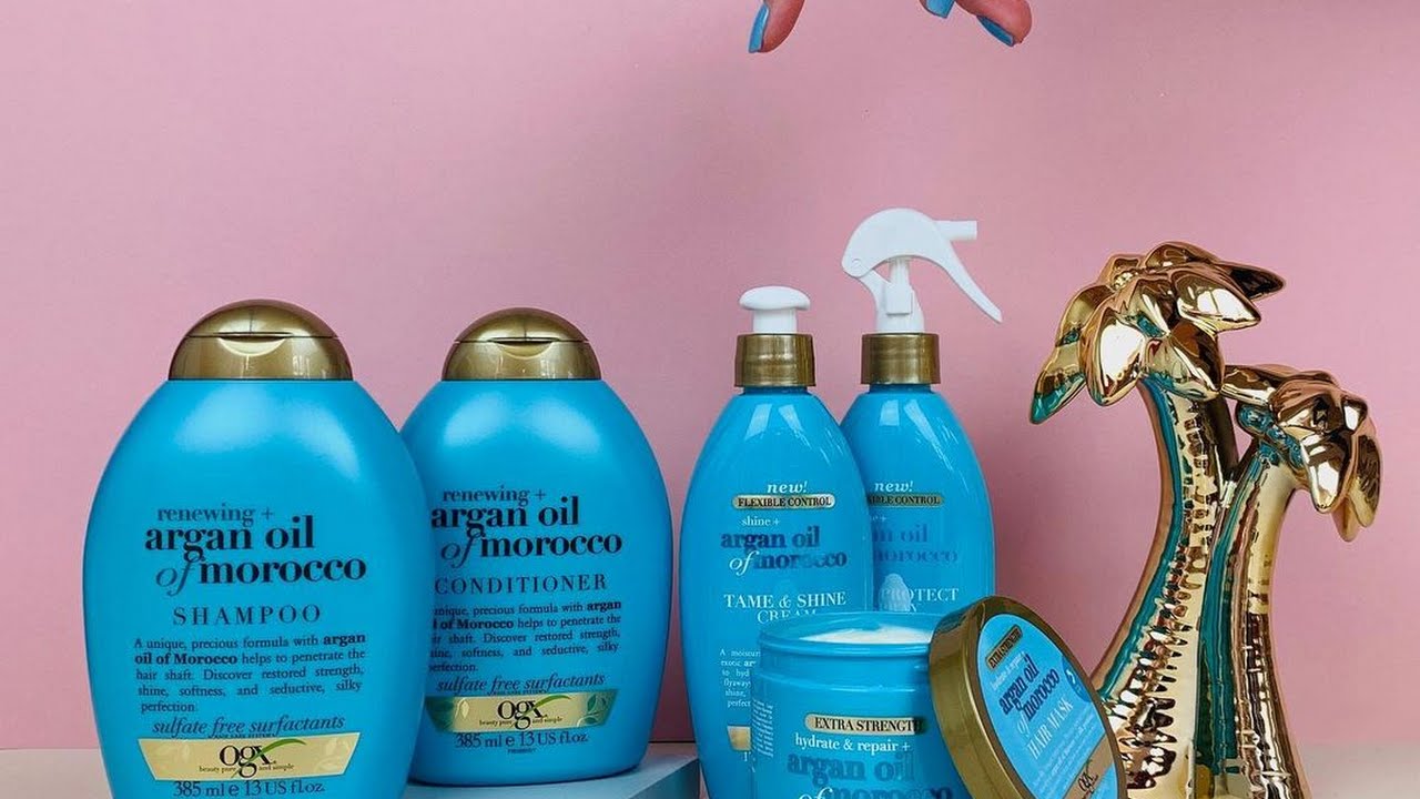 WIN the entire OGX Argan Oil of Morocco Collection for you and a friend