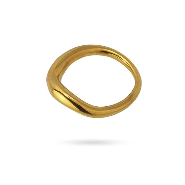 Gold Ripple Ring, €35, Anartxy