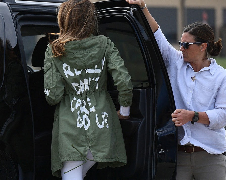 Melania Trump explains the meaning behind her ‘I don’t care’ jacket