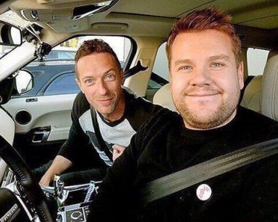 Watch: Chris Martin Has The Best Time On James Corden’s Carpool Karaoke