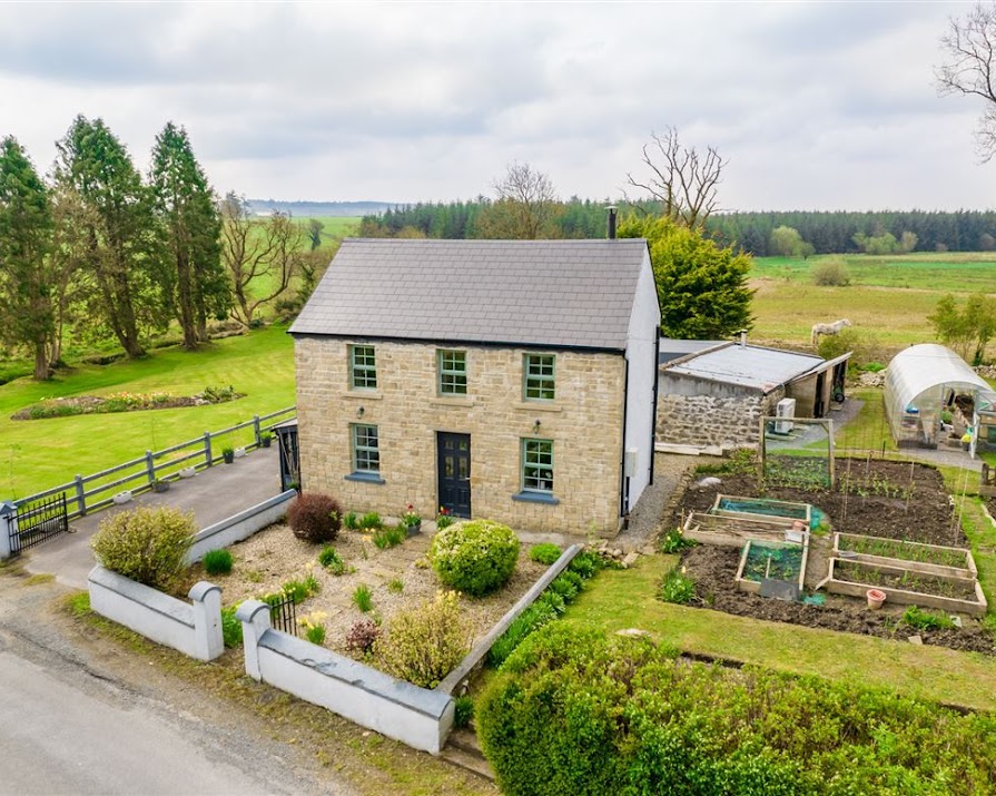 This traditional stone property with beautifully manicured gardens is on the market for €245,000