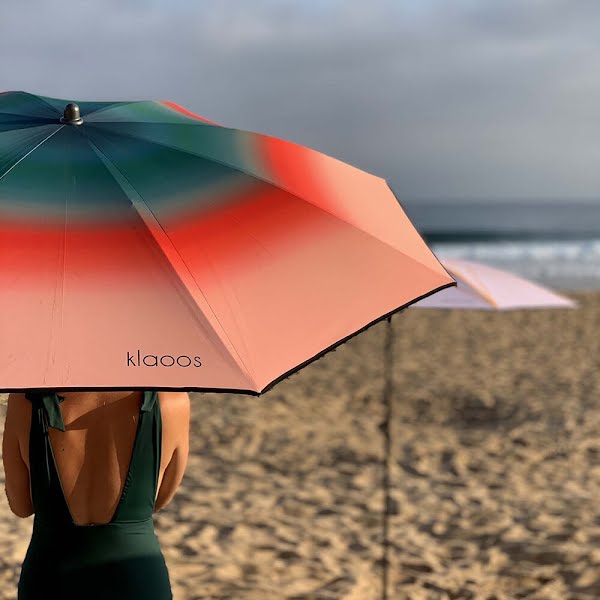 The Psyche beach umbrella, €159, Amara