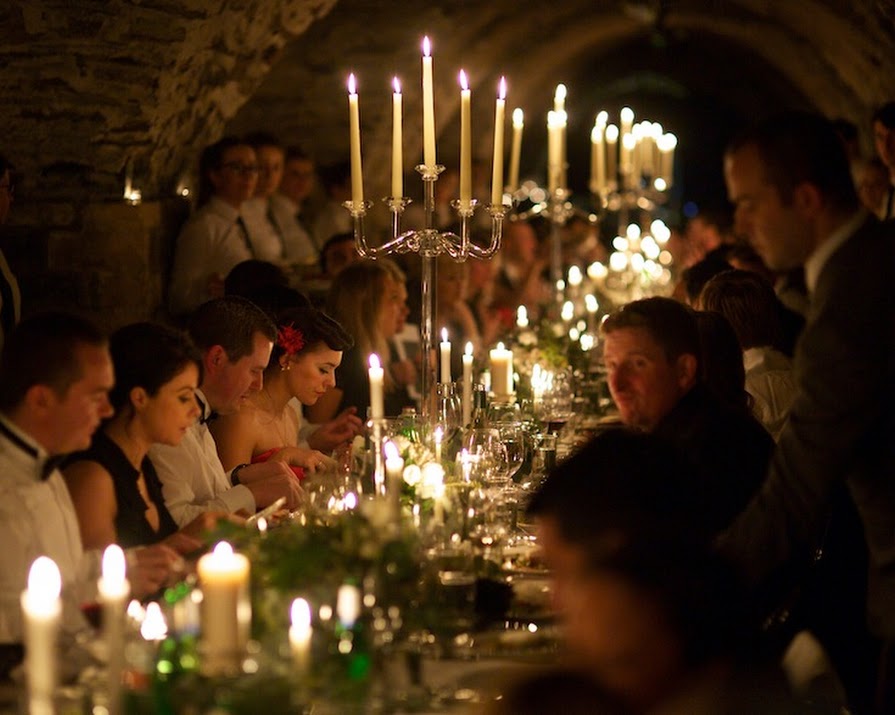 Real Wedding: Candlelit Opulence In Christ Church Cathedral
