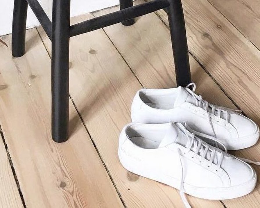 How to style white trainers in spring