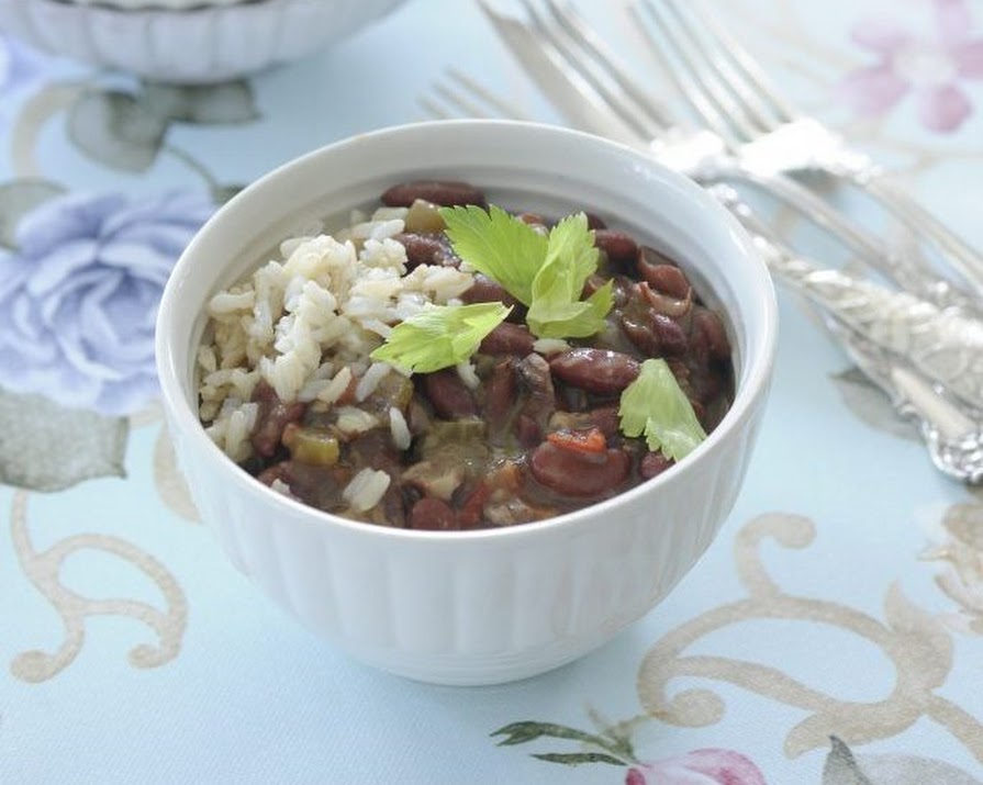 Kentucky Red Beans & Rice (For Vegetarians & Carnivores)