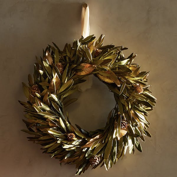 Olive leaf wreath, €39.99