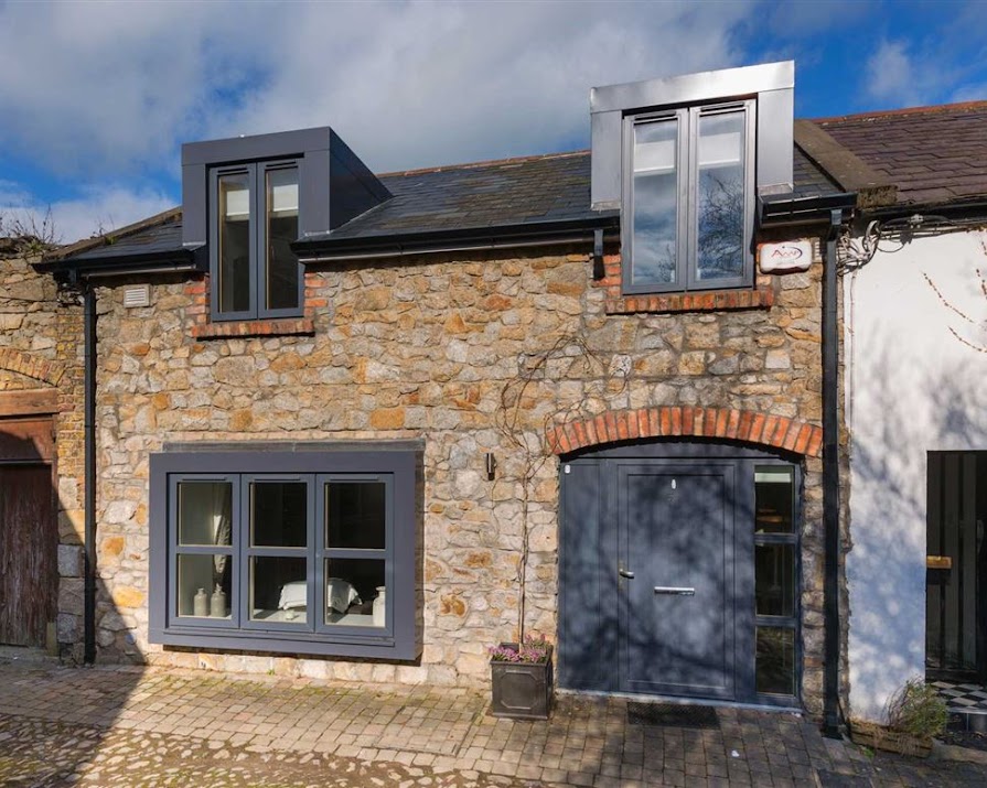 This stone mews home(with impeccable interiors) in Monkstown is on the market for €895,000