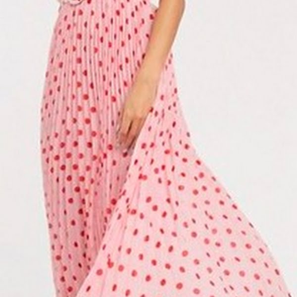Pink and Red Polkadot Dress, rent from €20, byBorrow