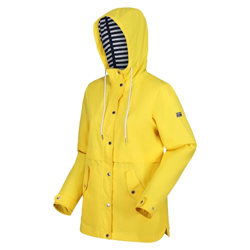 Bayla Waterproof Rain Jacket in Maize Yellow, €83.95