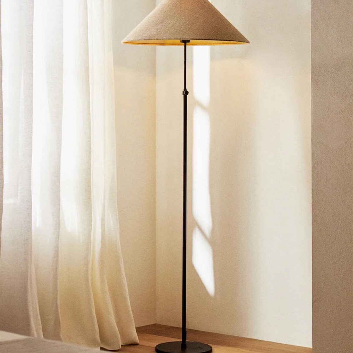 Floor lamp, €179, Zara Home