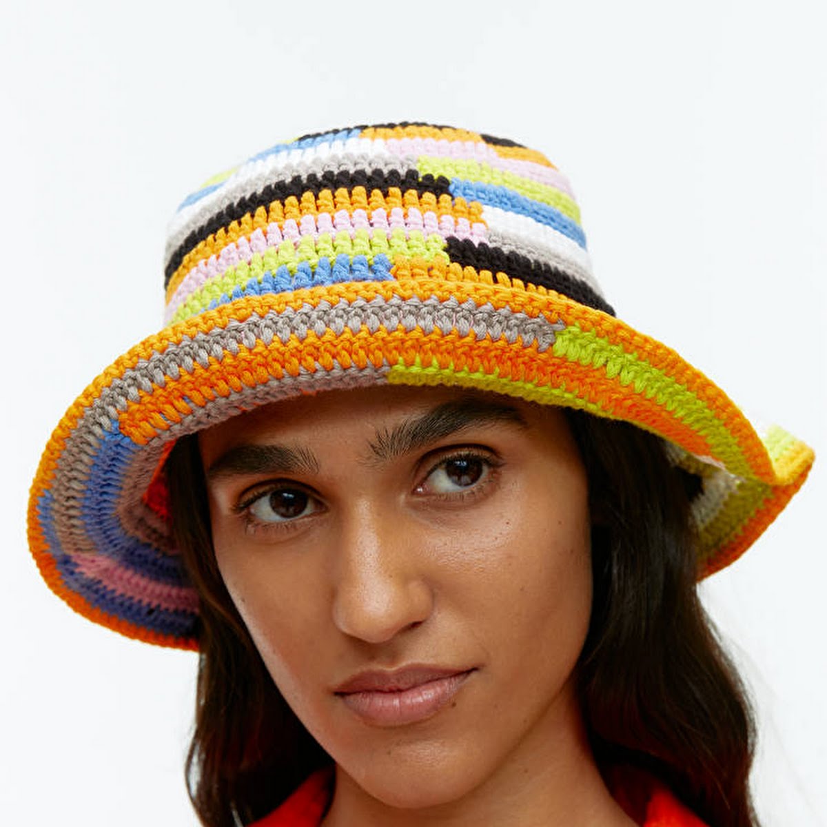 Crochet Bucket Hat, €59, Arket
