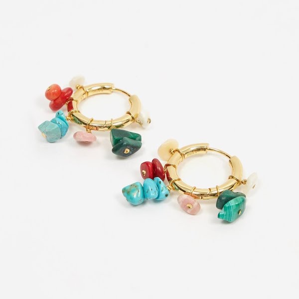 Anni Lu Carine hoop earrings, €157.50, Goodhood