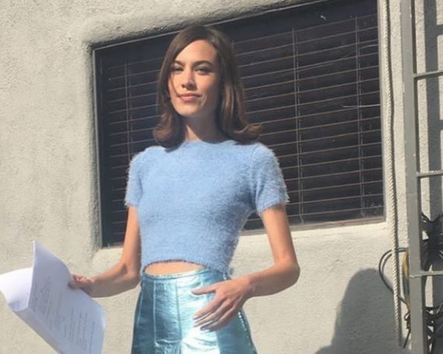 This Alexa Chung outfit is a nineties nostalgia masterpiece