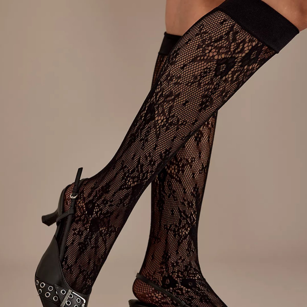 Swedish Stockings Rosa Lace Knee-High Socks, €30Anthropologie