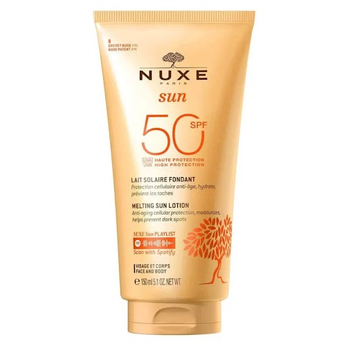 Nuxe Melting Sun Cream High Protection SPF50, €25.90