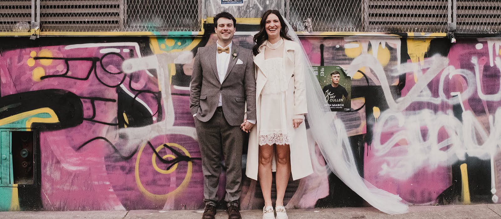 Real Weddings: Iseult and Michael tie the knot in Smock Alley Theatre