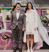 Real Weddings: Iseult and Michael tie the knot in Smock Alley Theatre