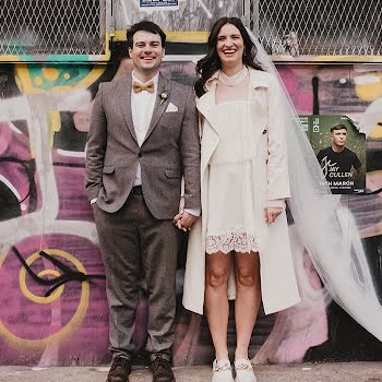 Real Weddings: Iseult and Michael tie the knot in Smock Alley Theatre