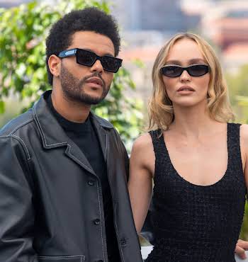 The Weeknd and Lily-Rose Depp in The Idol