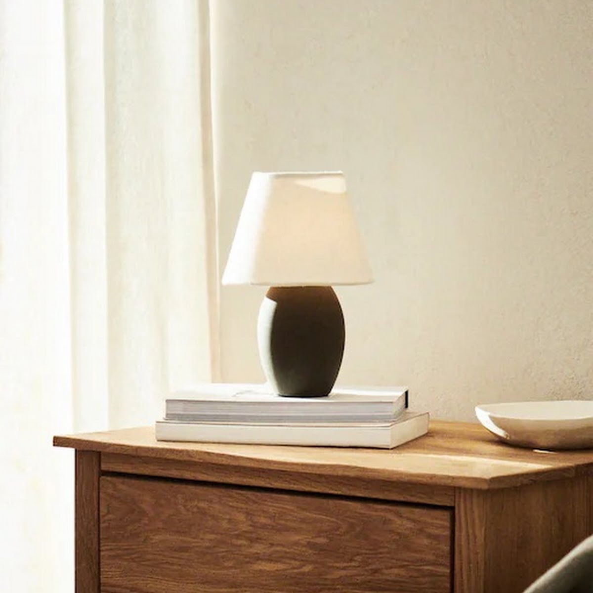 Ceramic lamp, €12.99, Zara Home