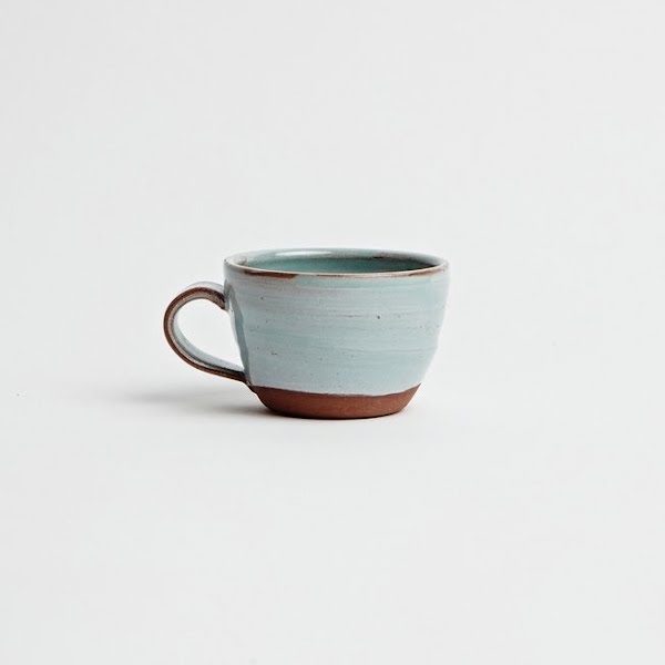 Terracotta espresso cup, €15, Irish Design Shop