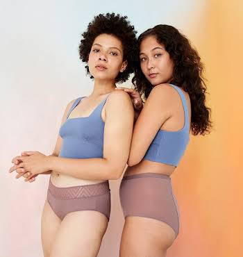 Thinx was one of the early pioneers of period “panties”, an American company employing patented high-tech textiles to soak up flow, wick moisture and neutralise odour. 