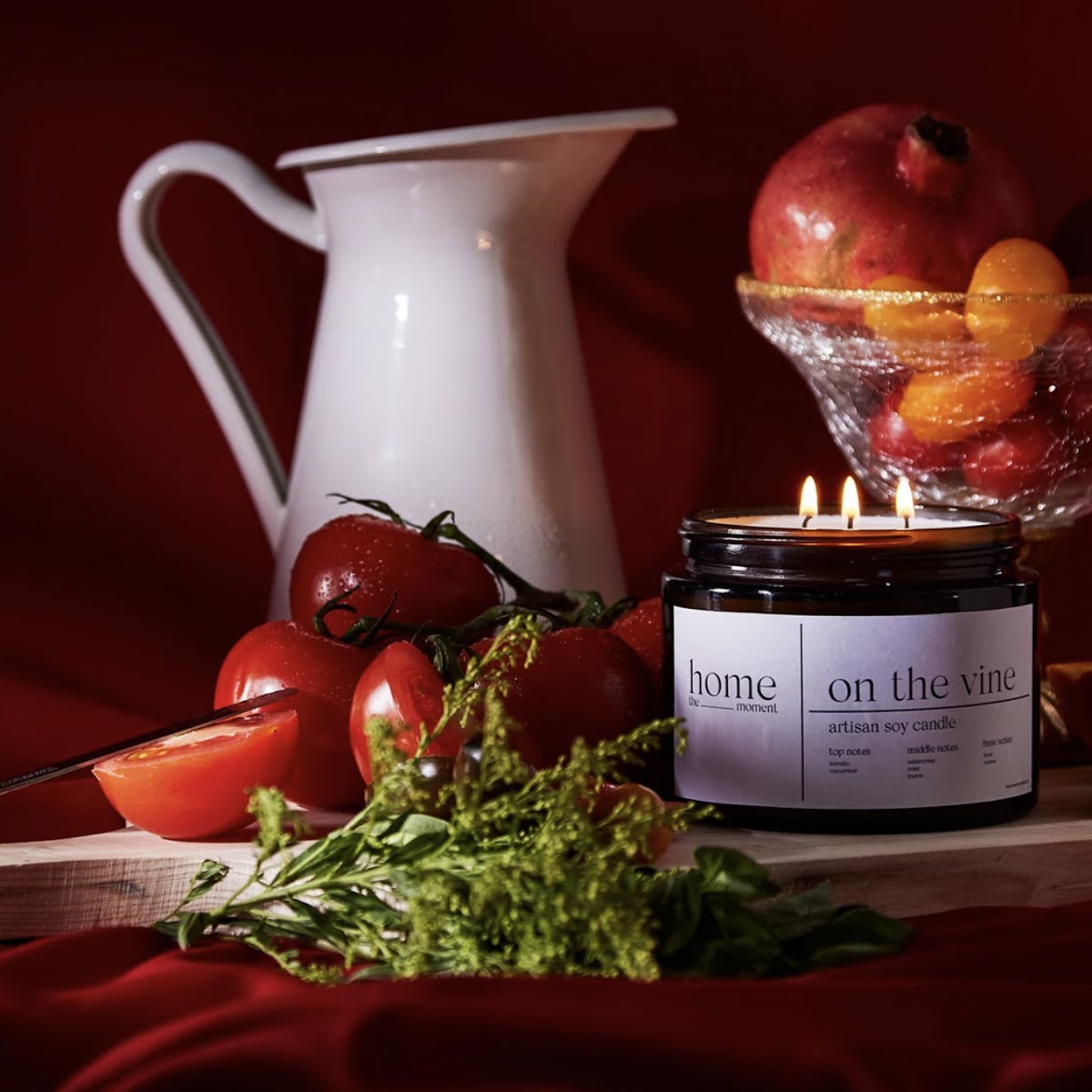 On The Vine candle, €42, The Home Moment