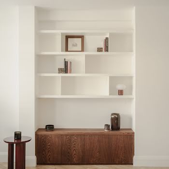 Built-in storage has helped transform this compact Sandymount home